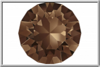 Chaton 1088 SWAROVSKI�, 8mm, 220 - smoked topaz, foiled, 6 Stk.